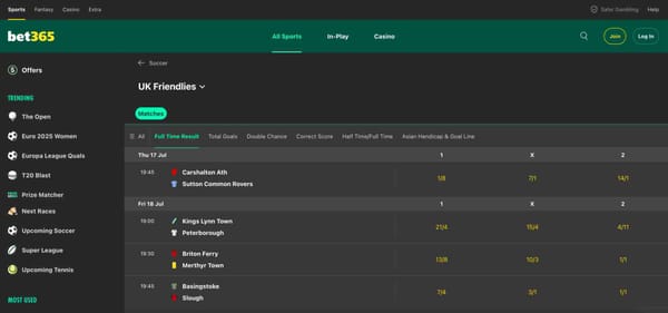 What Happens If a Player Doesn't Start Bet365? Full Guide and Rules